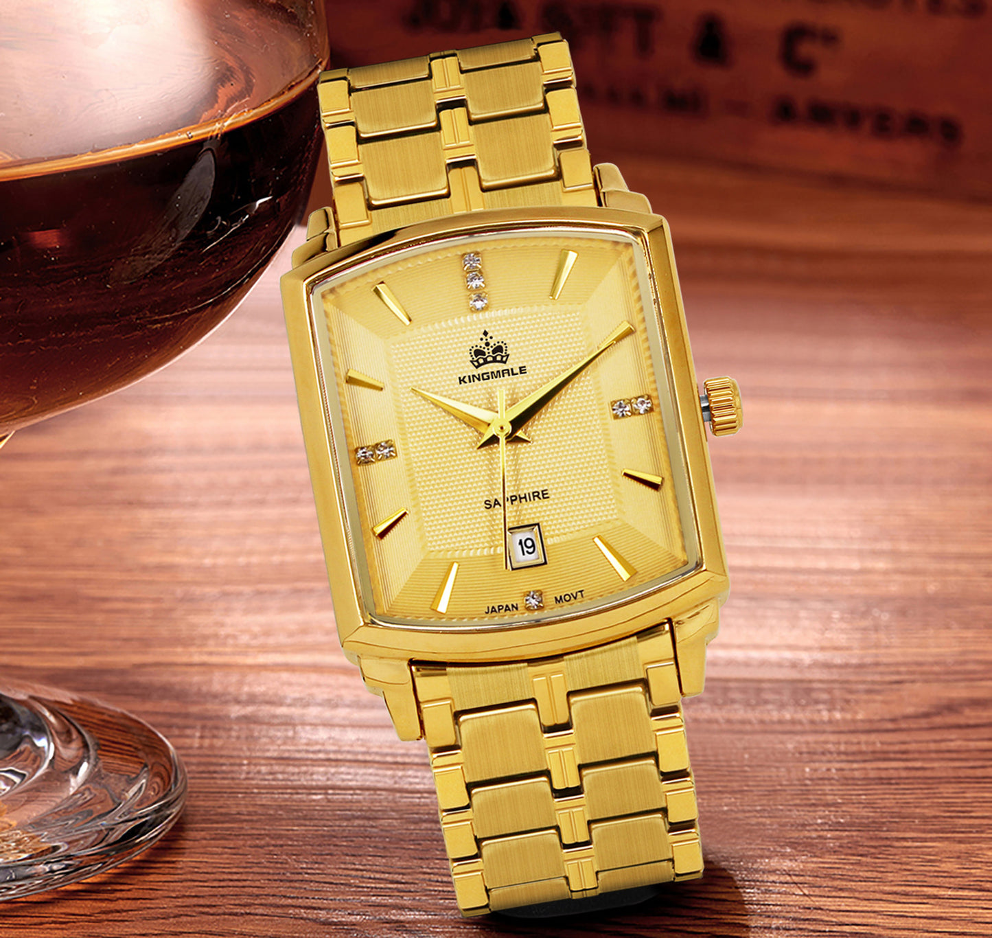 Square Waterproof Quartz Watch | Men's & Women's