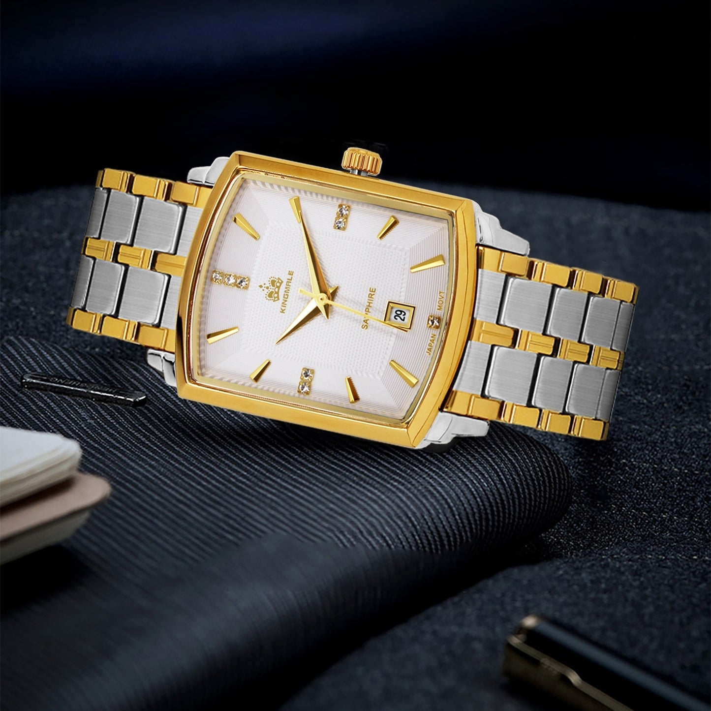 Square Waterproof Quartz Watch | Men's & Women's