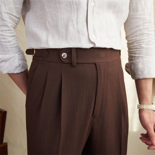 HIGH WAIST BUSINESS TROUSERS