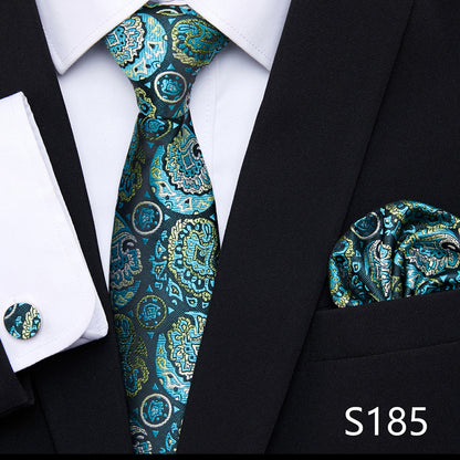 MENS TIE, SQUARE SCARF, CUFFLINK*