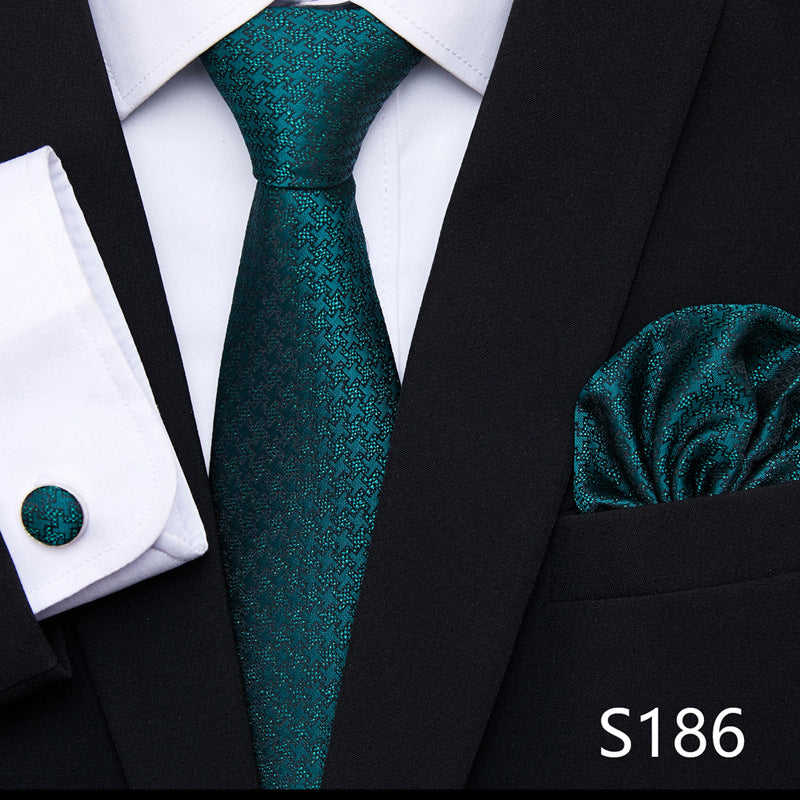 MENS TIE, SQUARE SCARF, CUFFLINK*