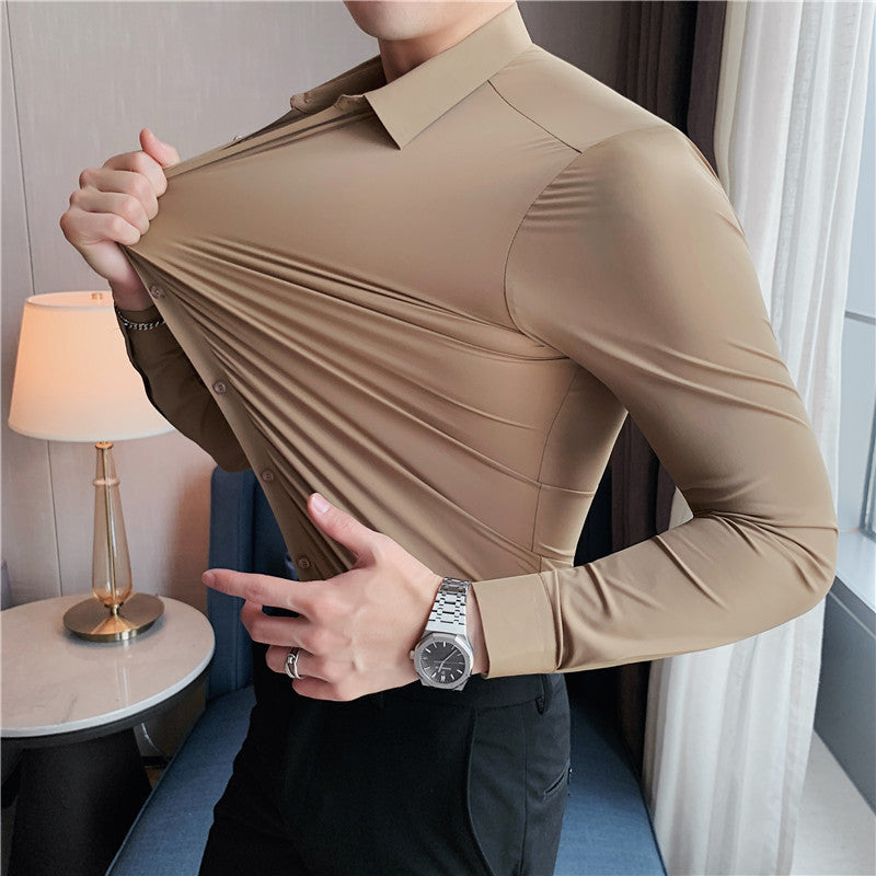 HIGH ELASTICITY CASUAL SHIRT