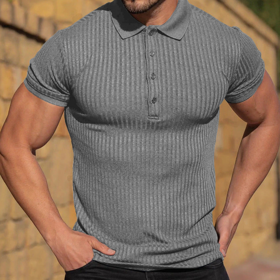 ELASTIC SLIM T-SHIRT