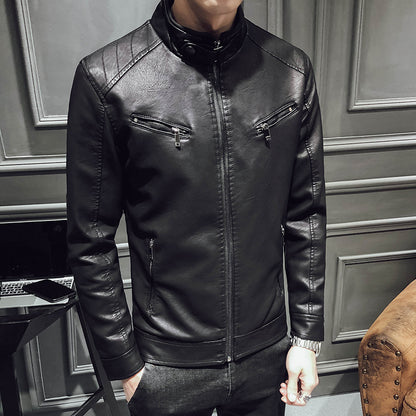 RANDY LEATHER JACKET