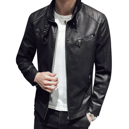 RANDY LEATHER JACKET