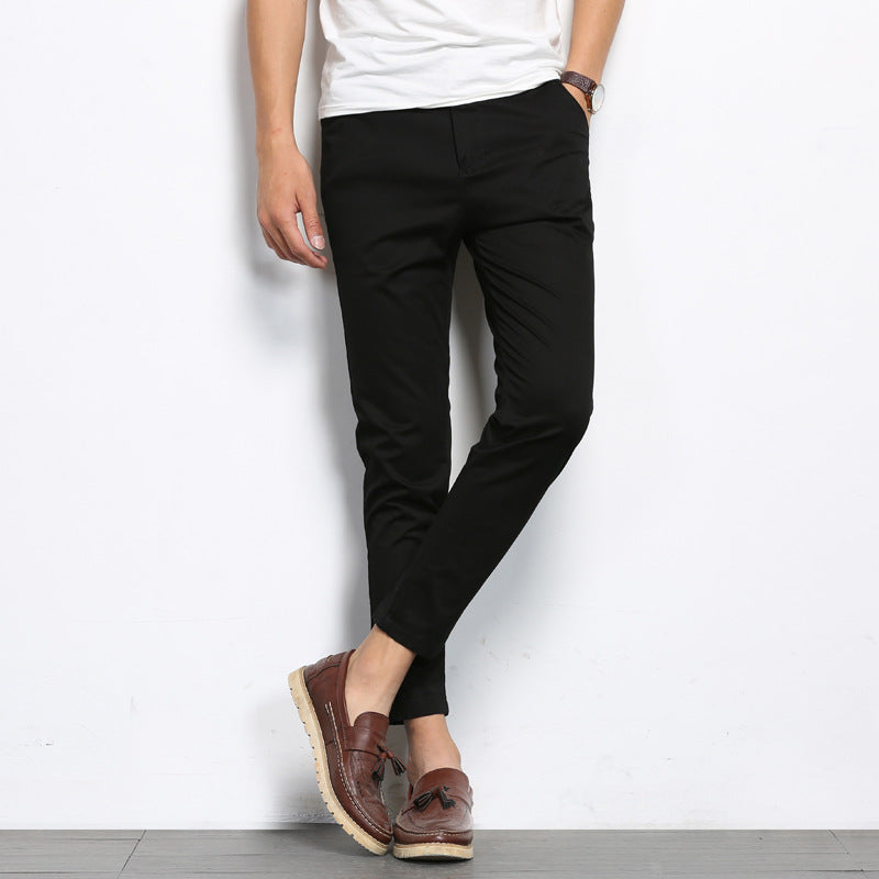 Plain casual pants