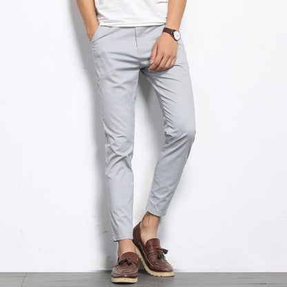 Plain casual pants