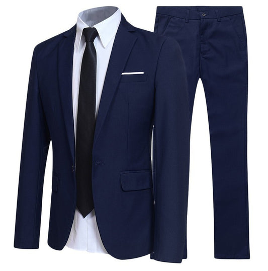 Slim Fit Suit ( Jacket, Pants, White Shirt )