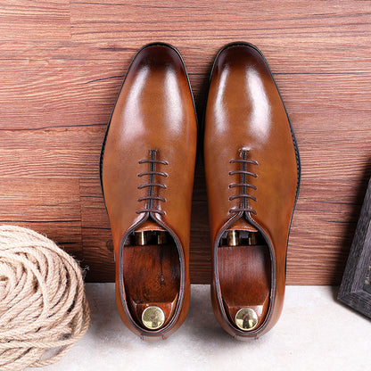 Men's Cowhide Business Shoes