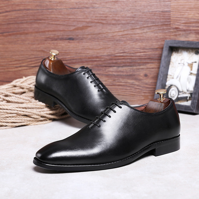 Men's Cowhide Business Shoes