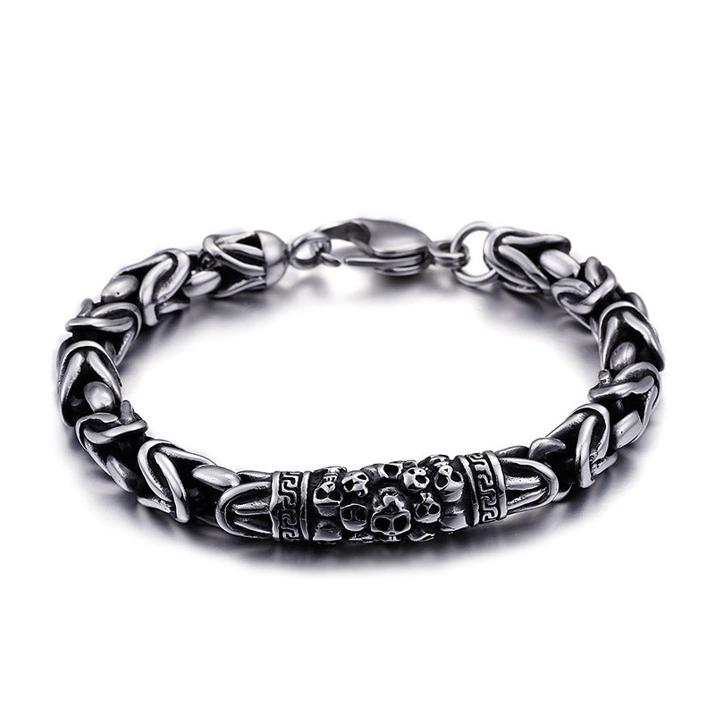 Gothic Style Metal Braided Chain