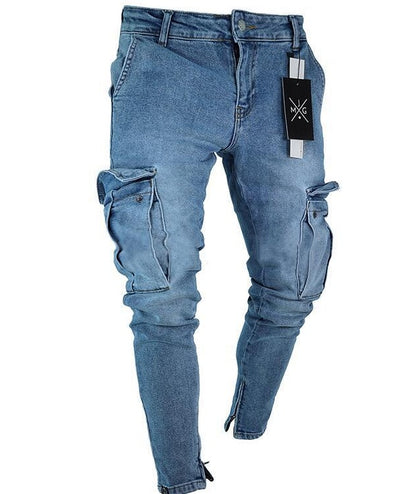 Cargo Denim Jeans