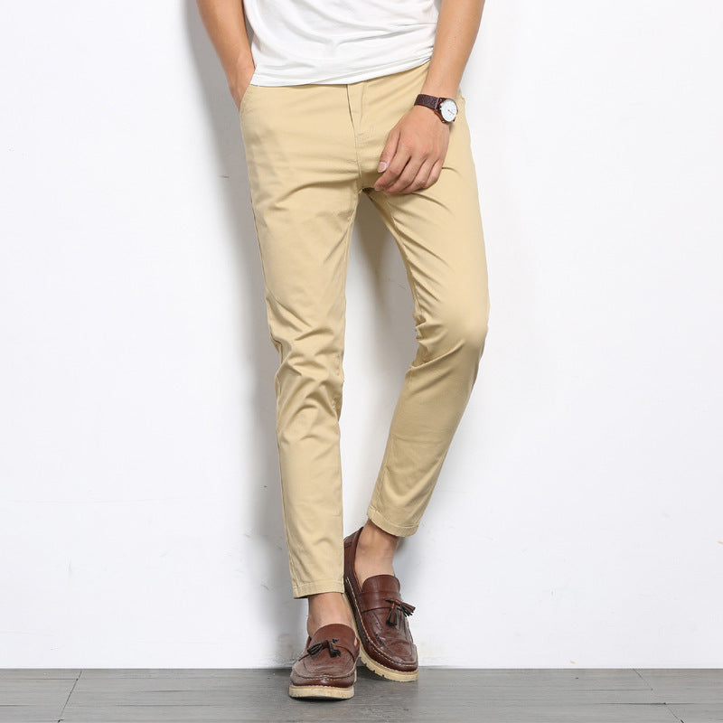 Plain casual pants