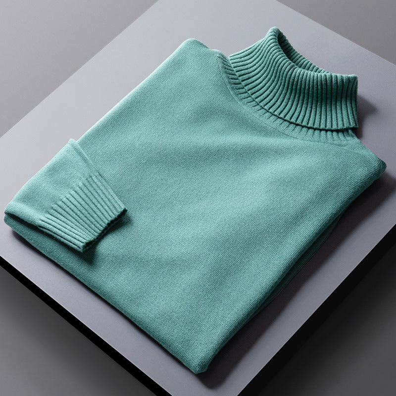 TURTLENECK SOLID SWEATER