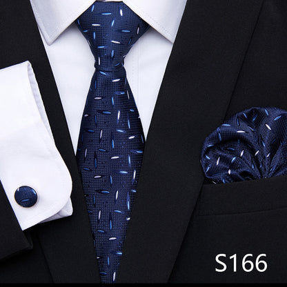 MENS TIE, SQUARE SCARF, CUFFLINK*