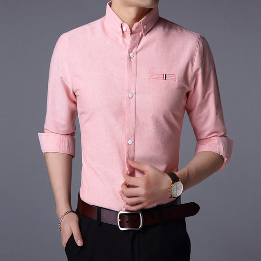 Slim-fit Lapel Shirt