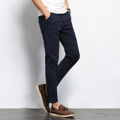 Plain casual pants