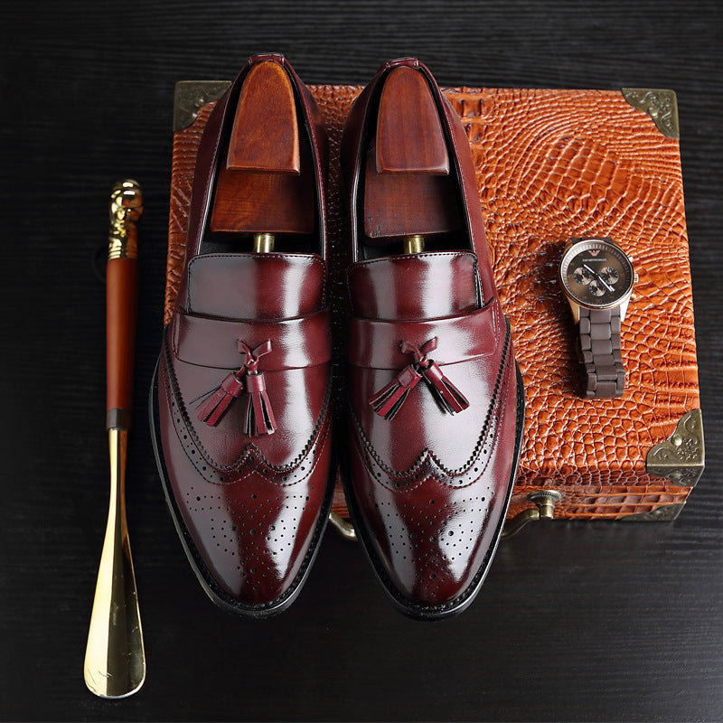 CLASSIC LEATHER LOAFERS