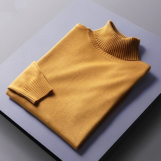 TURTLENECK SOLID SWEATER