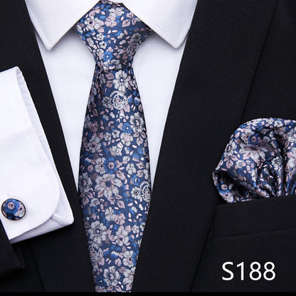 MENS TIE, SQUARE SCARF, CUFFLINK*