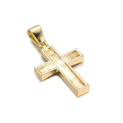 Diamond Cross Unisex Necklace