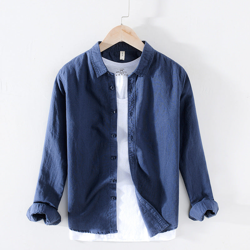 Cotton linen shirt