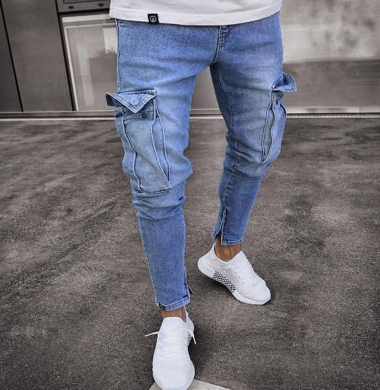 Cargo Denim Jeans