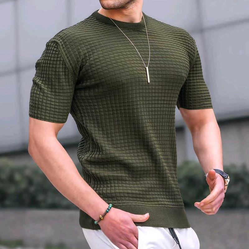 ROUND NECK TRENDY T-SHIRT