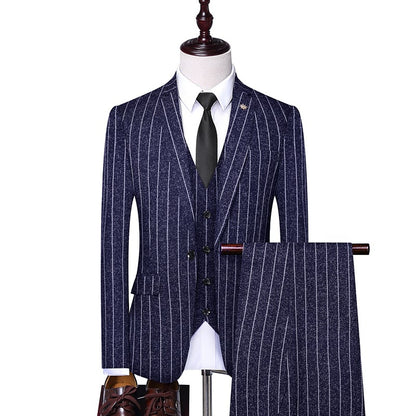 STRIPED SUIT (3PCS)