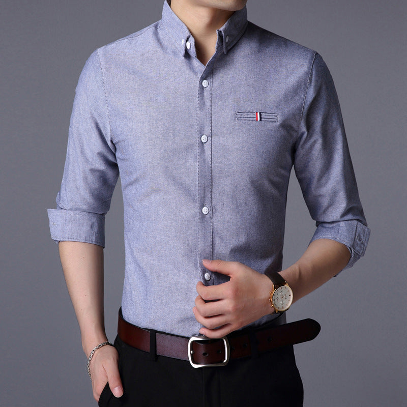 Slim-fit Lapel Shirt