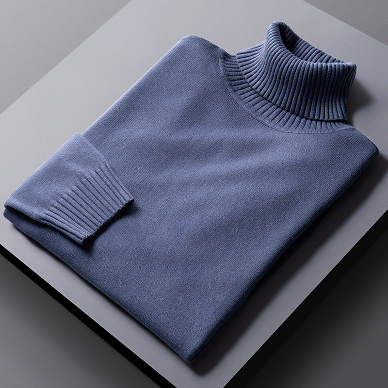 TURTLENECK SOLID SWEATER