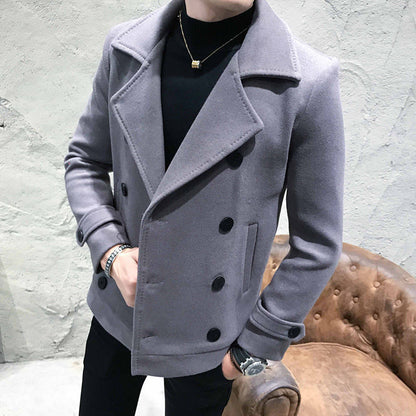 DOUBLE-BREAST WOOL JACKET