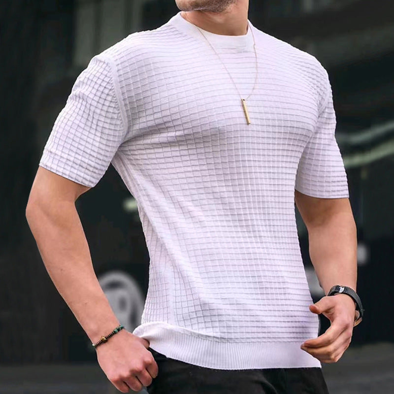 ROUND NECK TRENDY T-SHIRT