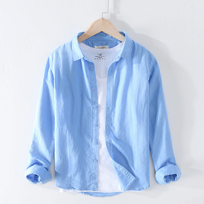 Cotton linen shirt