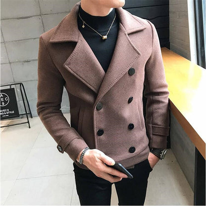 DOUBLE-BREAST WOOL JACKET