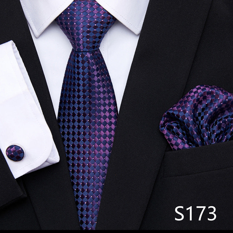 MENS TIE, SQUARE SCARF, CUFFLINK*