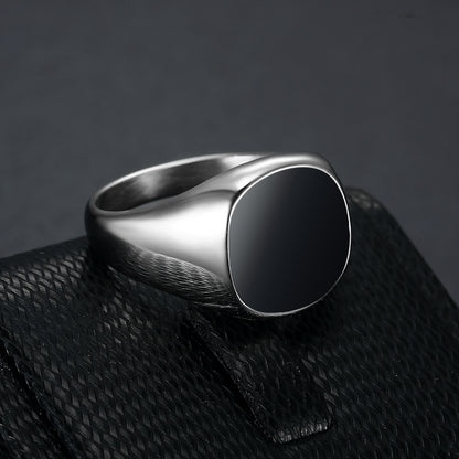 Cool Square Mens Ring