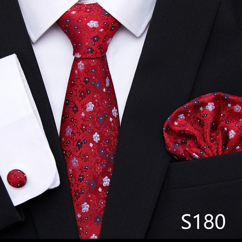 MENS TIE, SQUARE SCARF, CUFFLINK*