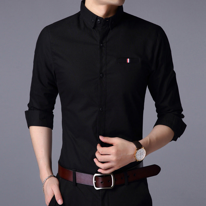 Slim-fit Lapel Shirt