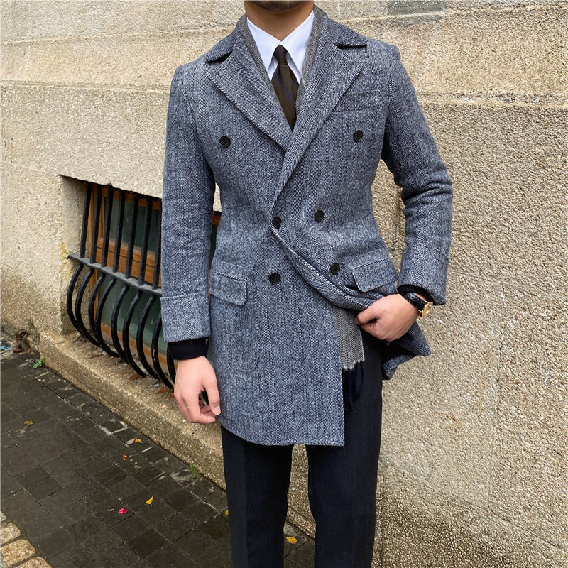 TWEED LONG COAT