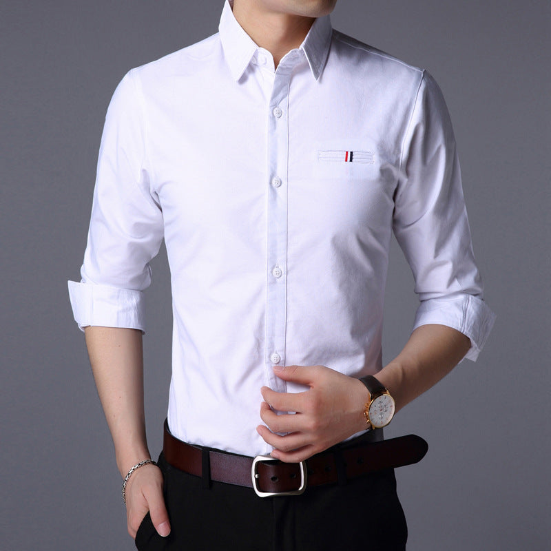 Slim-fit Lapel Shirt