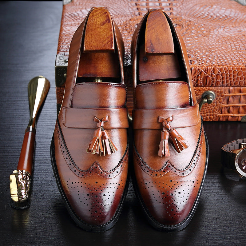 CLASSIC LEATHER LOAFERS