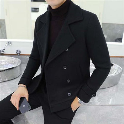 DOUBLE-BREAST WOOL JACKET