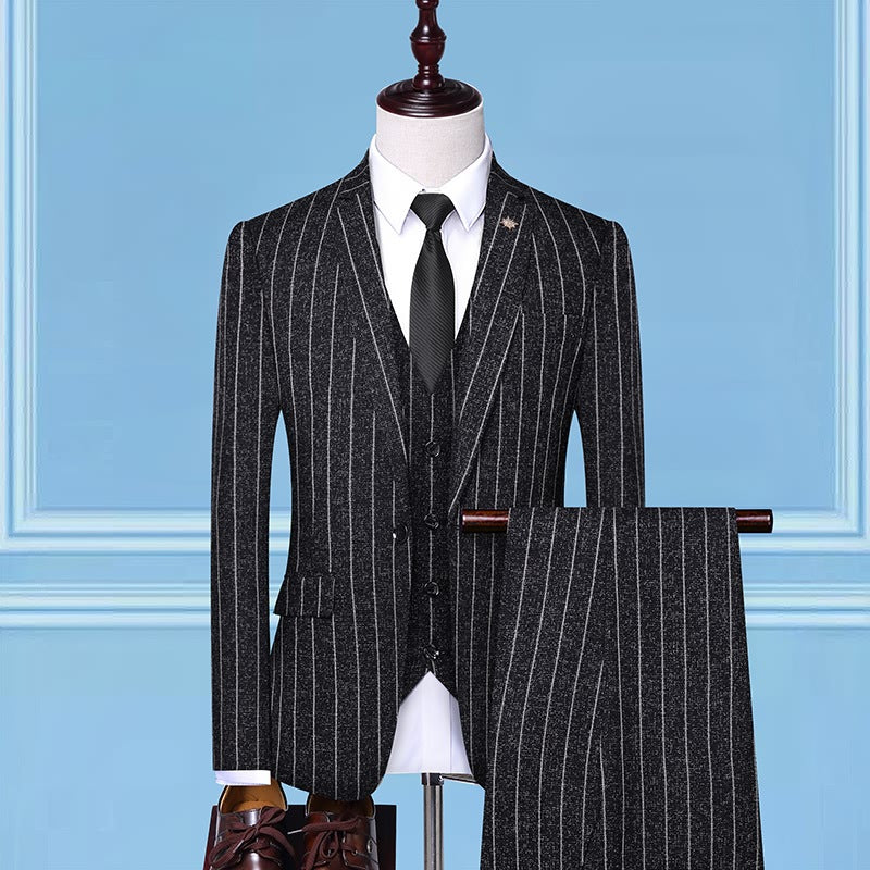 STRIPED SUIT (3PCS)