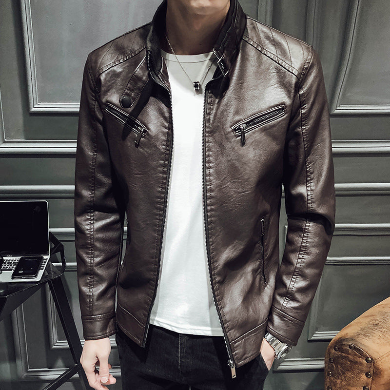 RANDY LEATHER JACKET