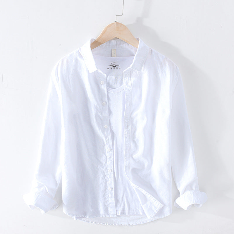 Cotton linen shirt