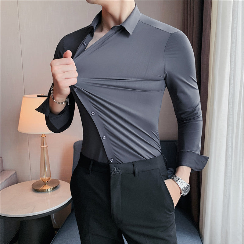 HIGH ELASTICITY CASUAL SHIRT