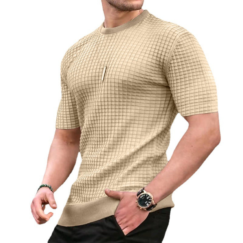 ROUND NECK TRENDY T-SHIRT