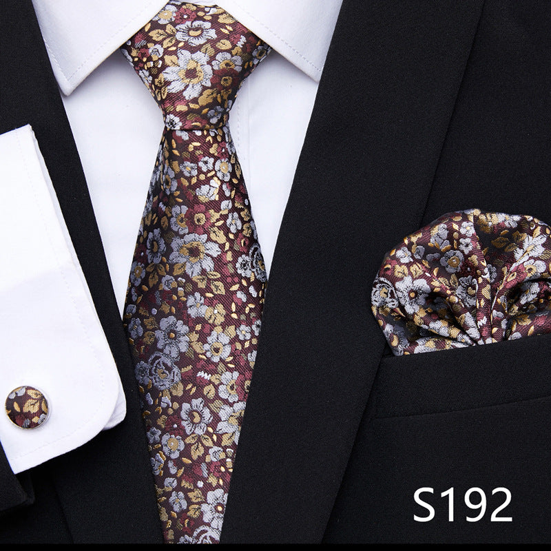 MENS TIE, SQUARE SCARF, CUFFLINK*