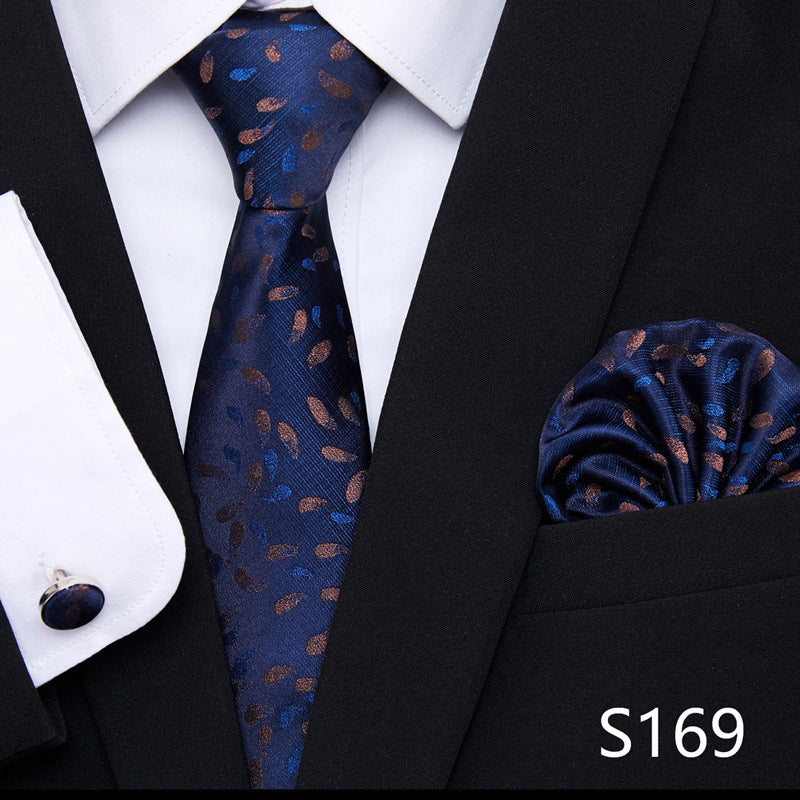 MENS TIE, SQUARE SCARF, CUFFLINK*